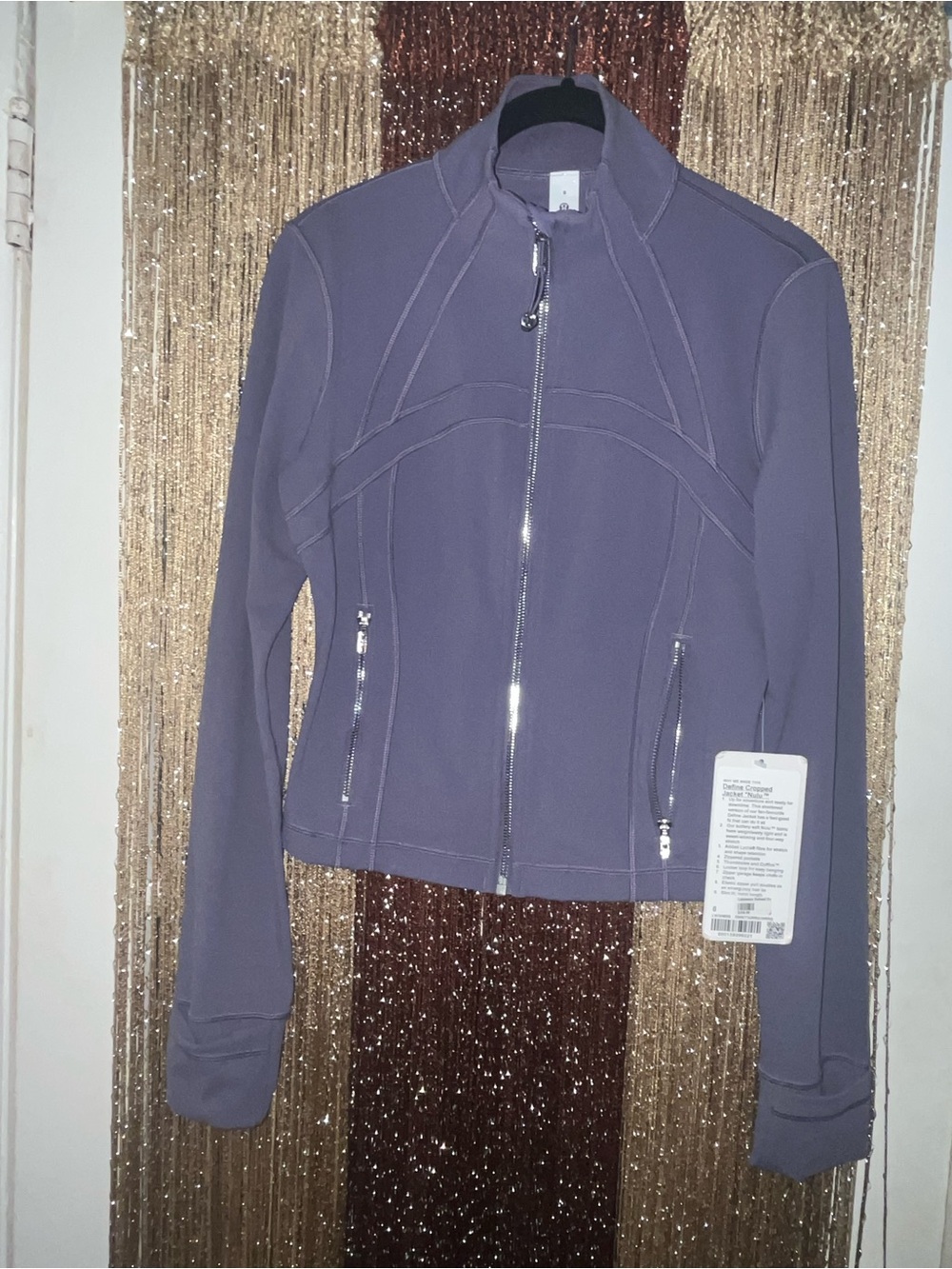 Lululemon Define Cropped Jacket  - Nulu Sz 8